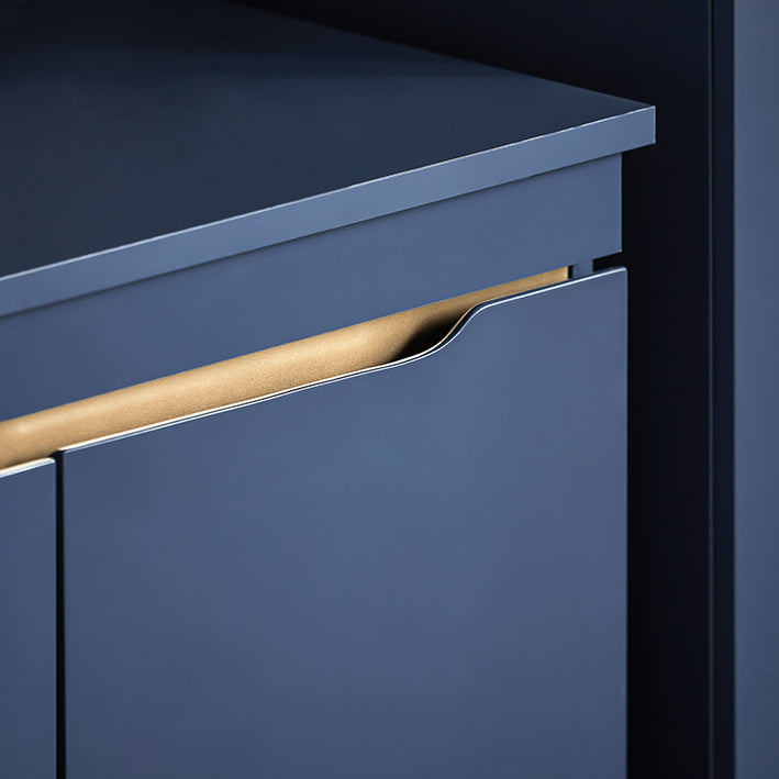 SoBuy | Mobile sottolavabo | Mobile bagno | Lavabo | Blu | BZR113-B