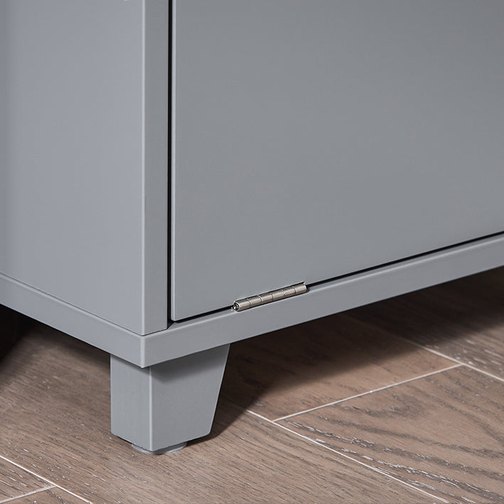 SoBuy | Armoire à linge avec sac à linge pliable | Collecteur de linge | Coffre à linge | BZR146-DG