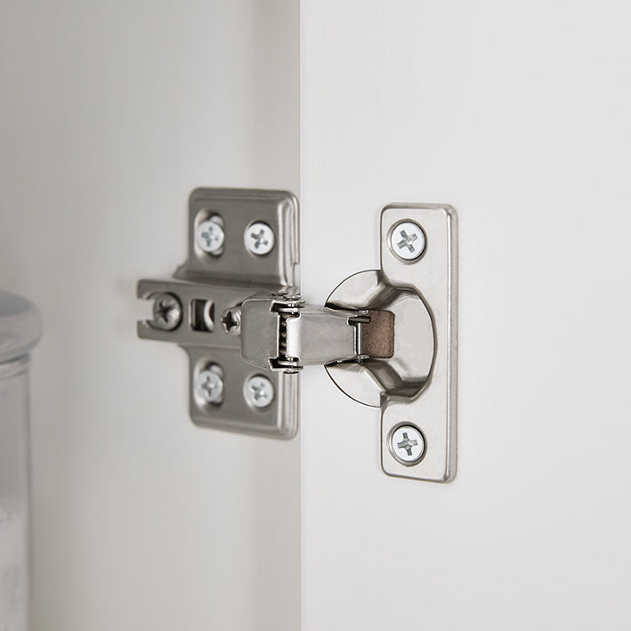 SoBuy | Armadio Alto con 5 Ripiani | Mobiletto Bagno | Scaffale Bagno | Mobile Bagno Bianco | BZR160-W