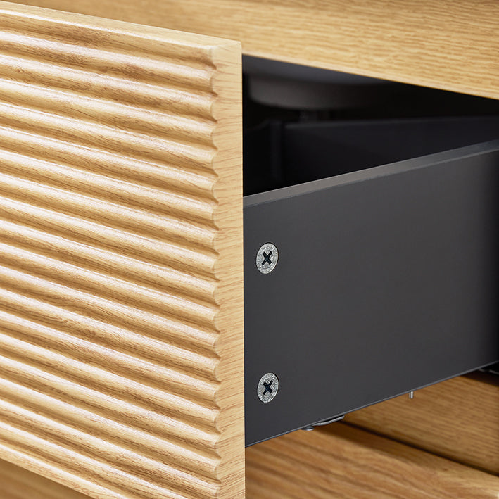 SoBuy | Mobile sottolavabo | Specchio da parete | Set mobili da bagno naturale | BZR198-N