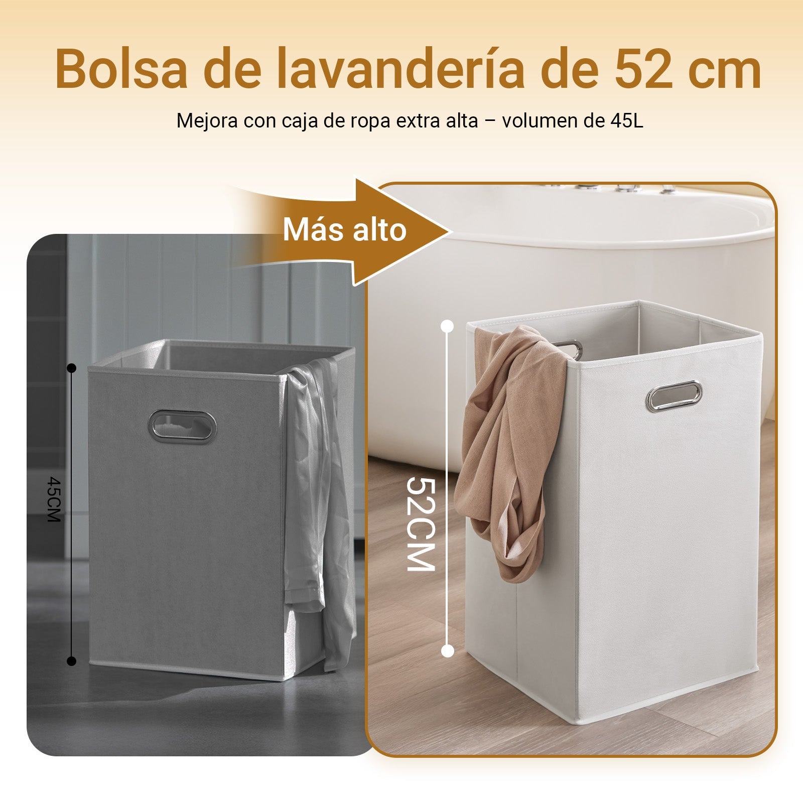 SoBuy | Mobile bagno | con 1 cesto portabiancheria | cassetto | scomparto aperto e regolabile | BZR216-W