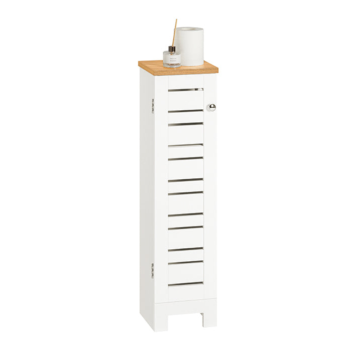 SoBuy | Porte-rouleau de papier toilette | Étagère de salle de bain | Meuble de salle de bain | BZR85-W