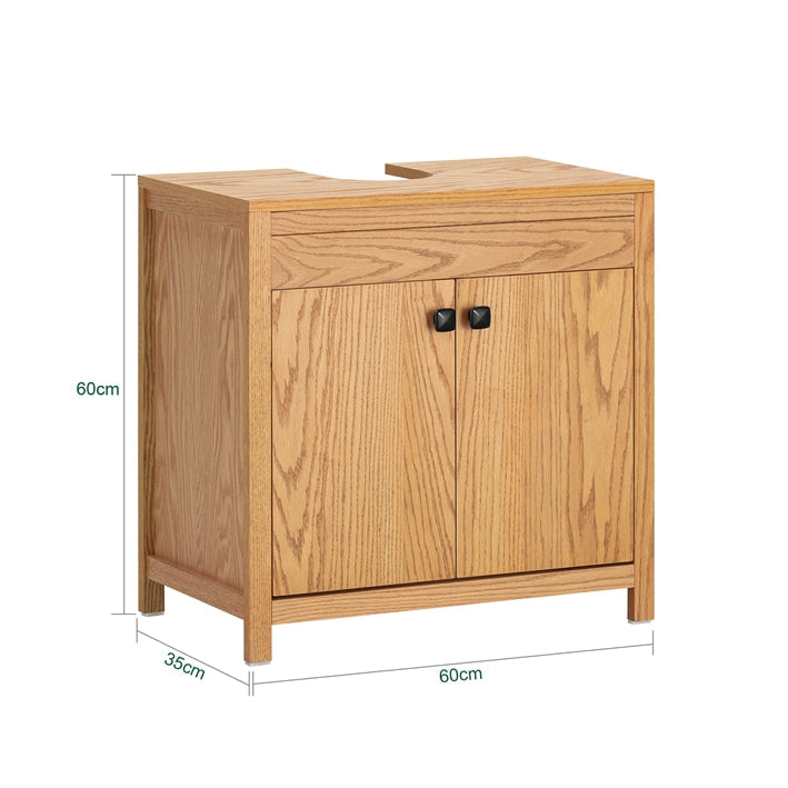 SoBuy | Mobile sottolavabo | Mobile bagno | Lavabo | BZR98-N