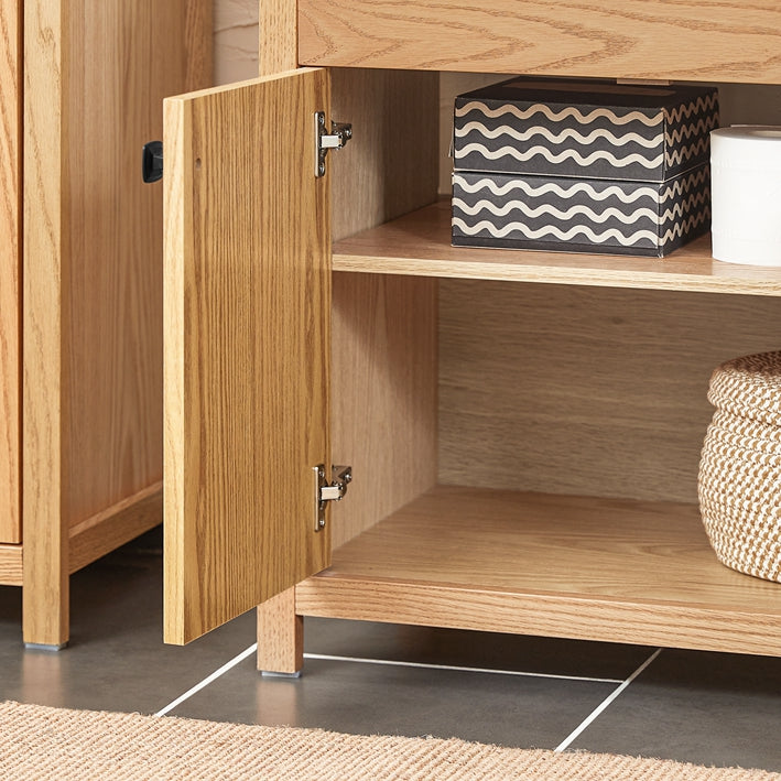 SoBuy | Mobile sottolavabo | Mobile bagno | Lavabo | BZR98-N