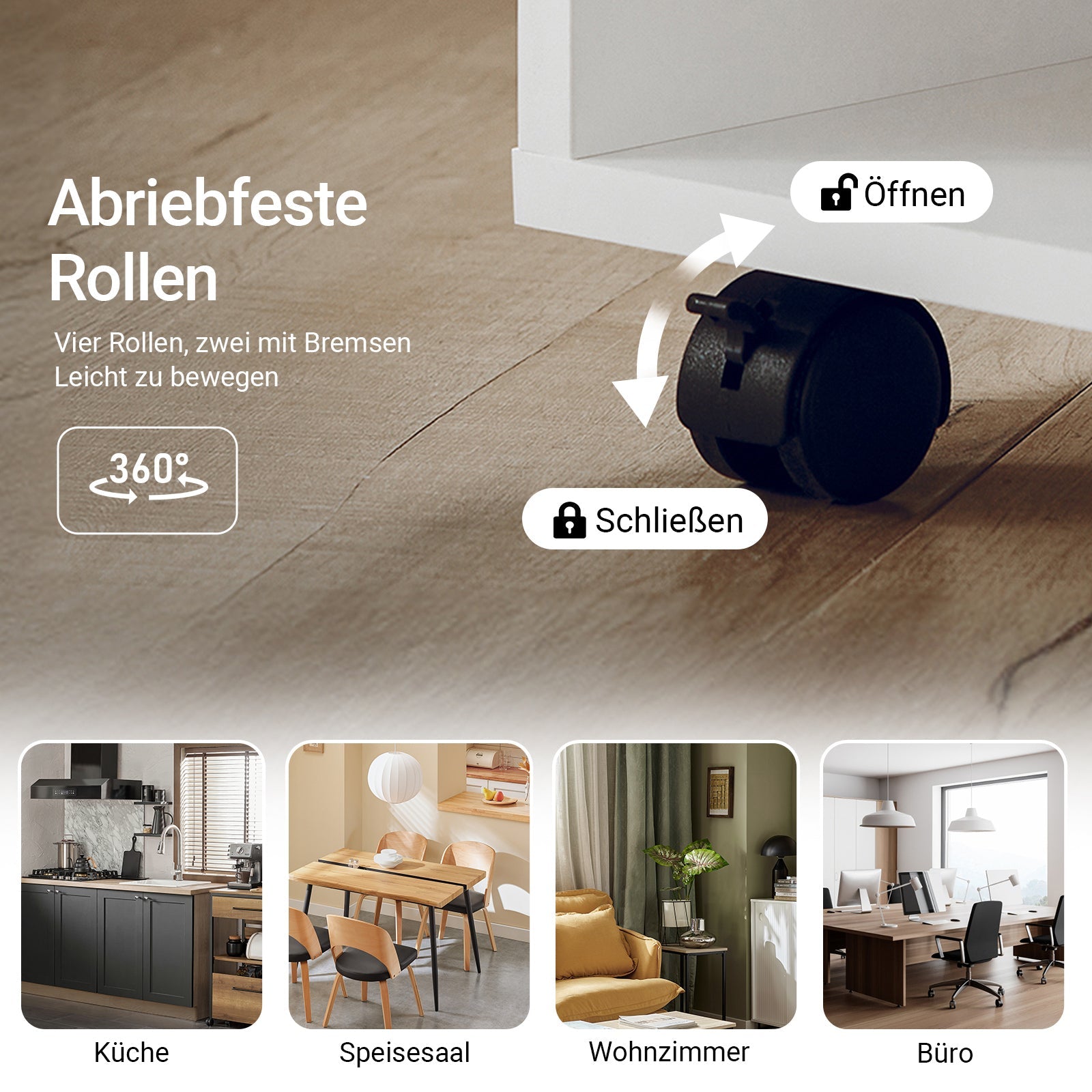 SoBuy | Meuble d'imprimante avec tiroir | Table d'appoint | Table basse Blanche | FBT106-W