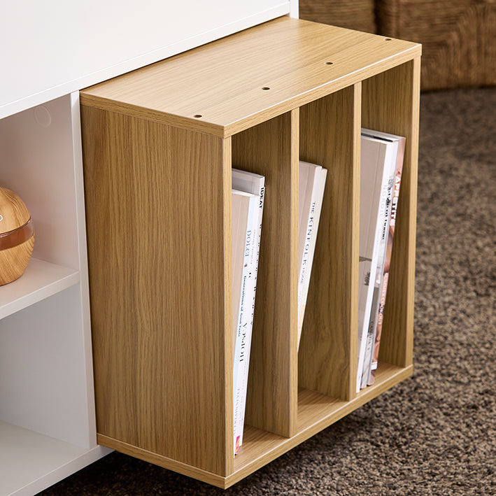 SoBuy | Armadio schedario | Carrello schedario | Tavolo stampante | Contenitore su ruote | Bianco | FBT134-W