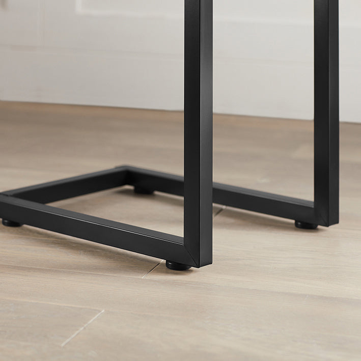 SoBuy | Table d'appoint en métal | Table basse | Table d'ordinateur portable | Gris clair | FBT44-HG