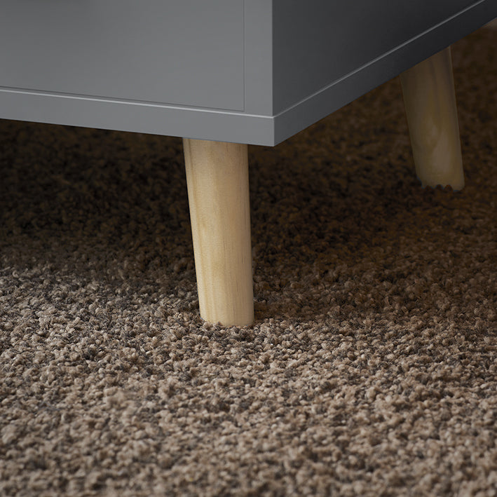 SoBuy | Table de chevet | Table d'appoint | Table de téléphone | Commode | Gris clair | FBT95-HG