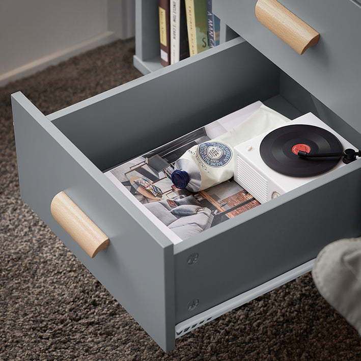 SoBuy | Table de chevet | Table d'appoint | Table de téléphone | Commode | Gris clair | FBT95-HG