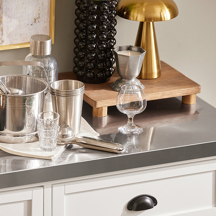 SoBuy | Îlot de cuisine | Chariot de cuisine avec porte-bouteilles | Meuble de cuisine blanc | FKW94-W