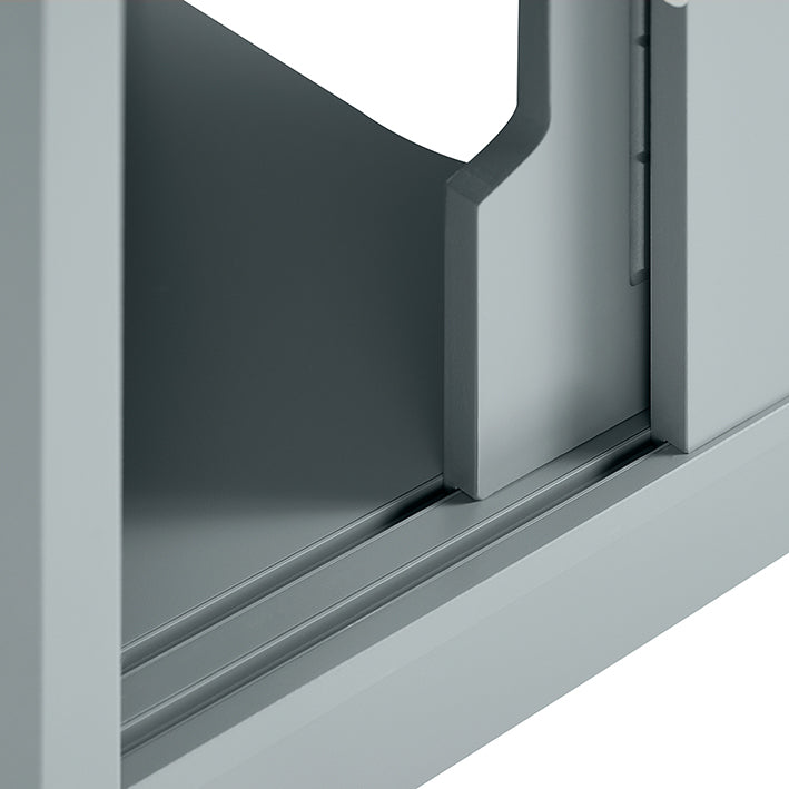 Prevendita | SoBuy | Mobile sottolavabo | Lavabo | Mobile da bagno | Grigio acciaio | FRG128-II-SG