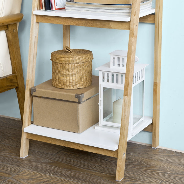 SoBuy | Étagère échelle pliable | Étagère escalier | Étagère à plantes | FRG162-N