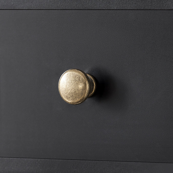 SoBuy | Porte-manteau mural | Étagère suspendue avec tiroirs et 5 crochets | Noir | FRG178-SCH