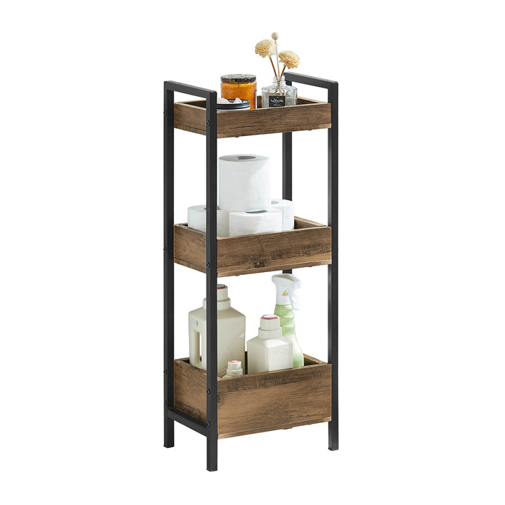 Pre-vendita | SoBuy | Scaffale da bagno vintage | Mensola piccola | Scaffale portaoggetti | FRG226-F