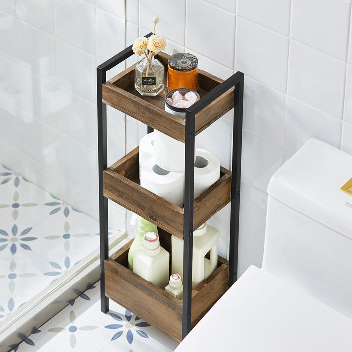 Pre-vendita | SoBuy | Scaffale da bagno vintage | Mensola piccola | Scaffale portaoggetti | FRG226-F