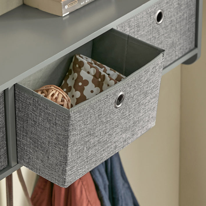 SoBuy | Patère murale | Portemanteau | Meuble d'entrée Gris Clair | FRG282-HG