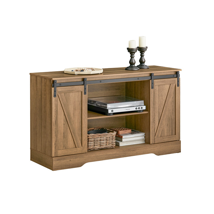 SoBuy | Bahut avec porte coulissante | Commode | Meuble TV | Meuble de couloir | FSB60-BR