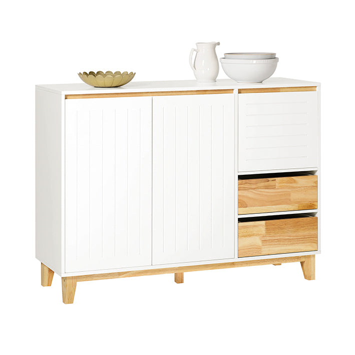 SoBuy | Meuble de cuisine | Buffet | Armoire de couloir | Commode | Meuble TV | FSB75-WN