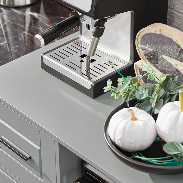 SoBuy | Meuble de Cuisine | Buffet | Meuble de Rangement | Desserte de Cuisine | FSB78-HG