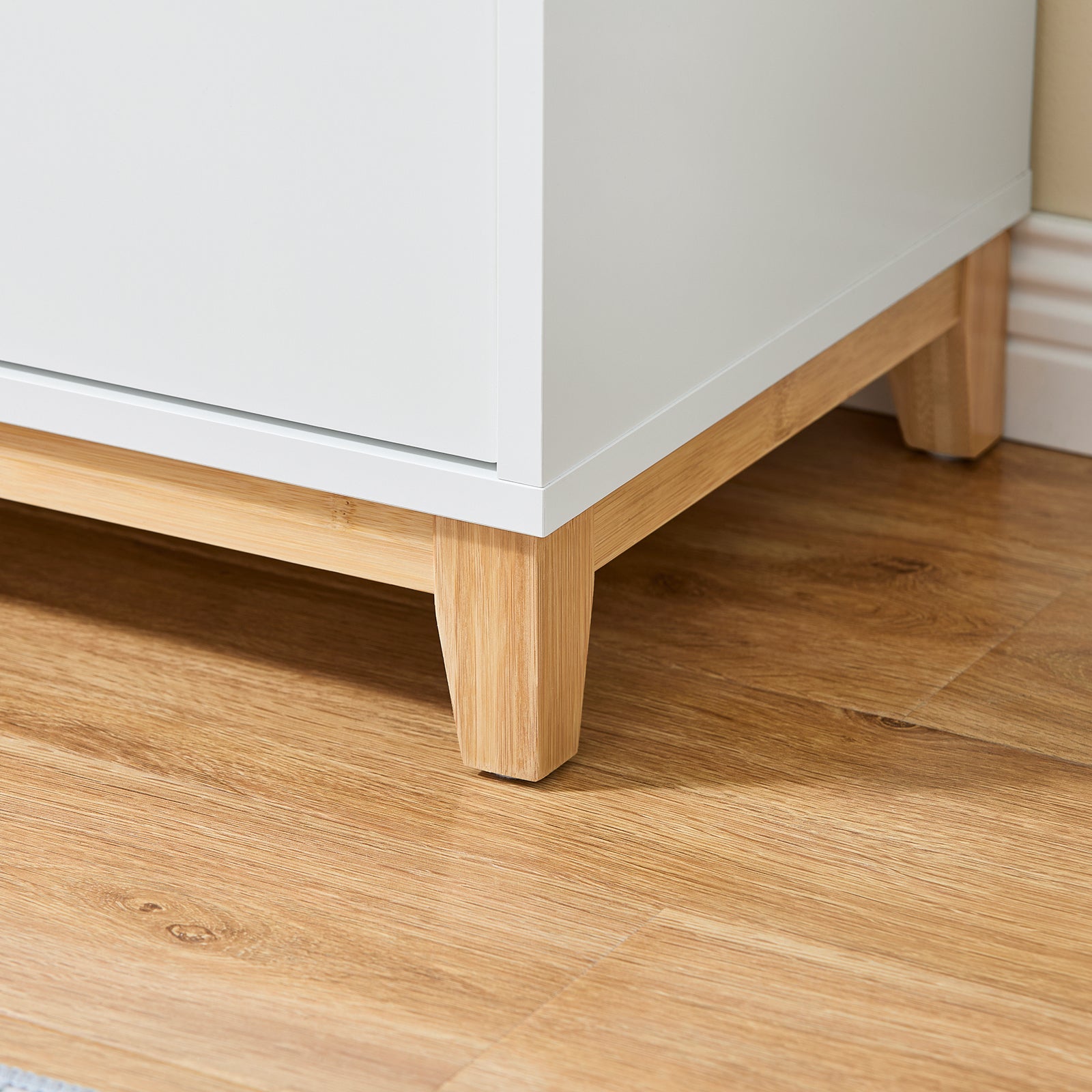 SoBuy | Sideboard | Aufbewahrungsschrank | Flurschrank | Kommode | Küchenschrank | FSB97-WN