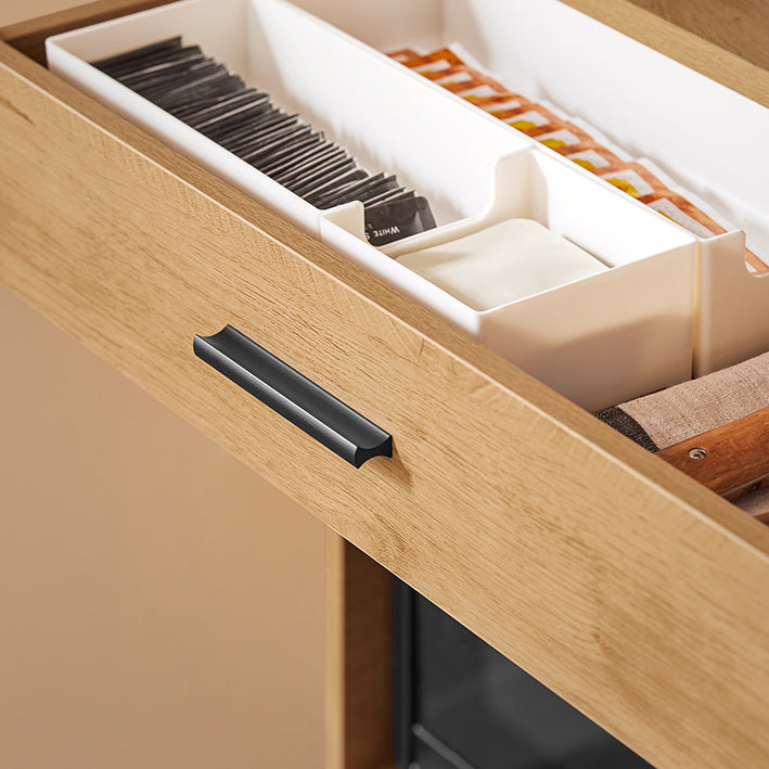 Prevendita | SoBuy Armadietto da cucina con ante per microonde 170cm con pannello forato - Mobiletto cucina Vintage 60x170x40cm FSB98-N