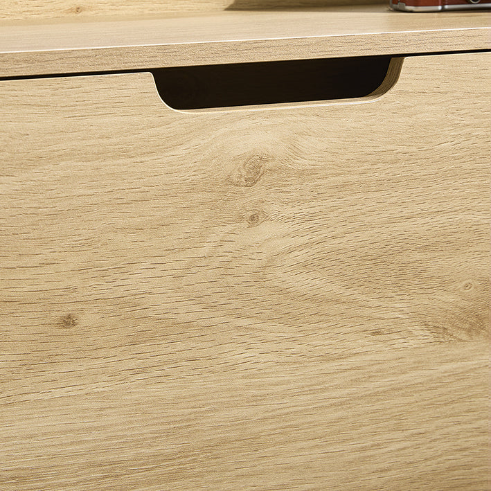 Prévente | SoBuy | Meuble à chaussures | Armoire à chaussures 4 portes | Étagère à chaussures étroite | Naturel | FSR100-N