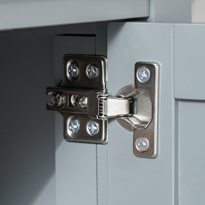 SoBuy | Sitzkommode | Schuhbank mit Sitzfläche | Sitzbank mit 1 Korb | Hellgrau | FSR173-HG