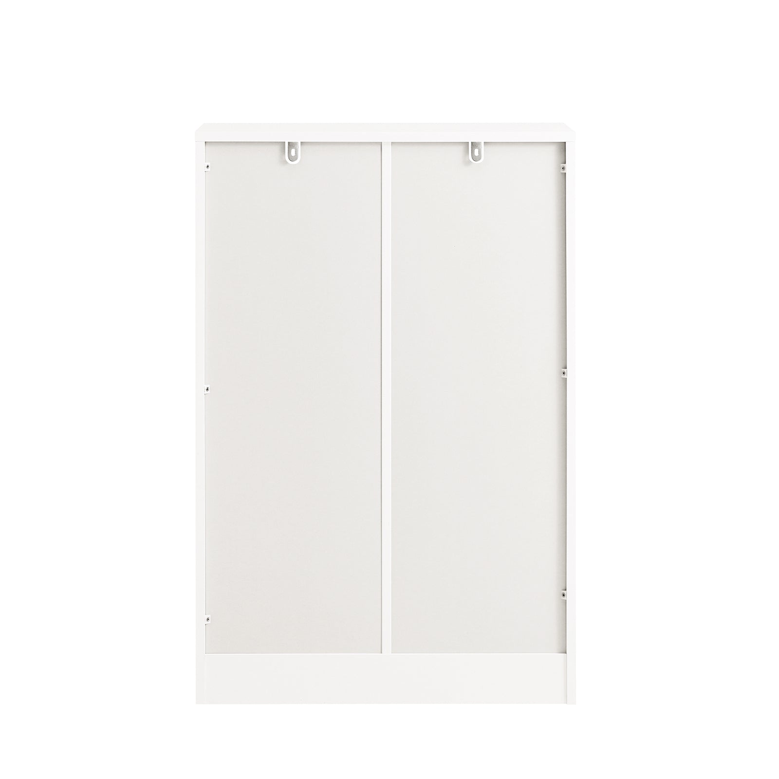 SoBuy | Scarpiera a 4 Ante a Ribalta | Mobiletto scarpiera salvaspazio | Scarpiera | Bianco| FSR180-W