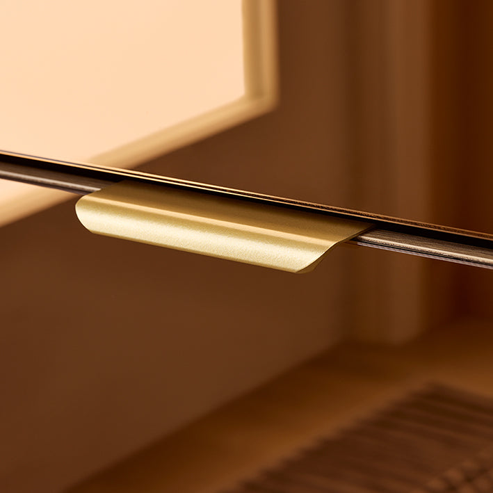 SoBuy | Meuble à chaussures 3 portes | Armoire à chaussures | Étagère à chaussures | Finition dorée brillante | FSR181-HG