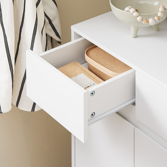 SoBuy | Meuble à chaussures | Buffet | Meuble d'entrée | Commode | Meuble de cuisine | FSR190-WN