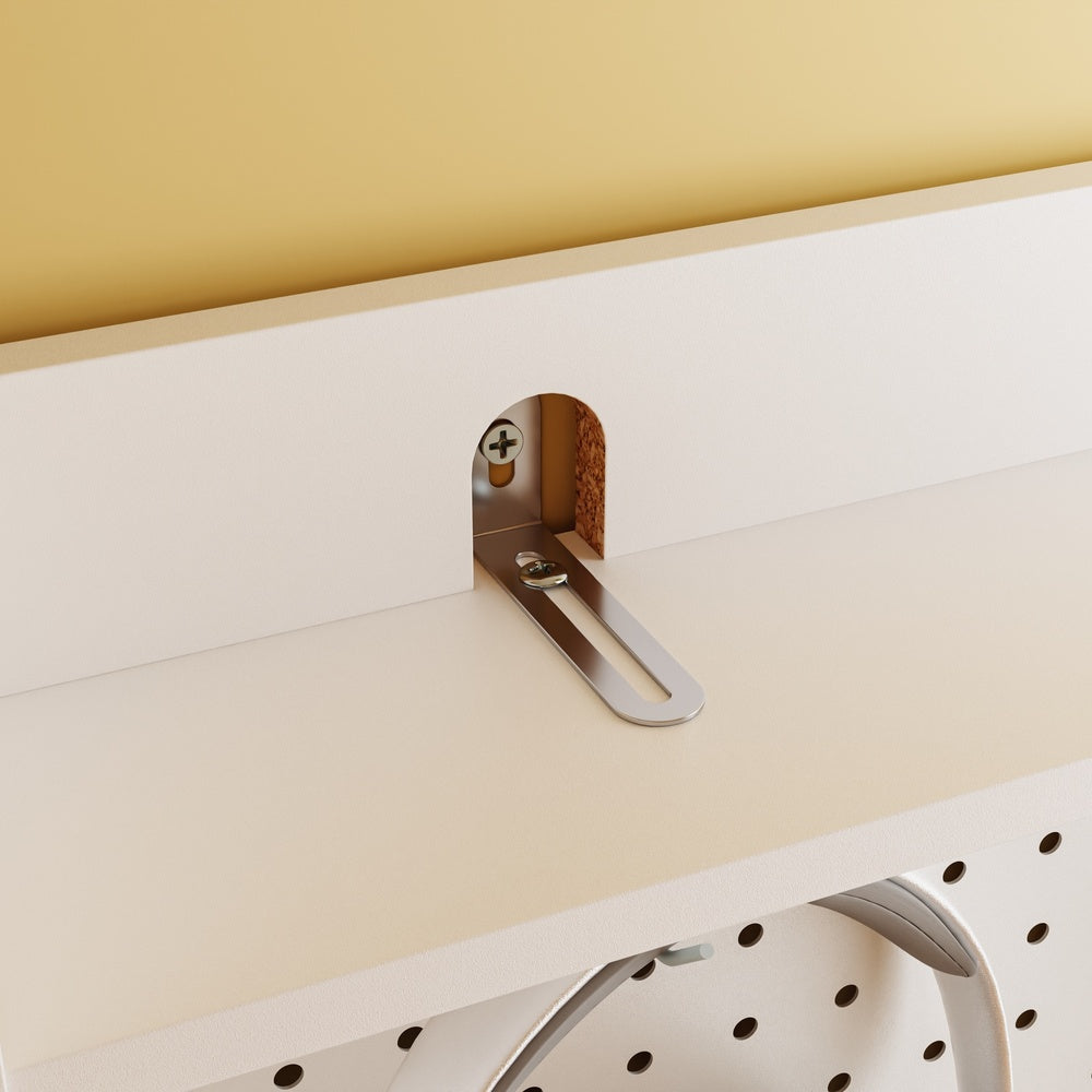 SoBuy | Schuhschrank schmal hoch weiß | FSR232-W