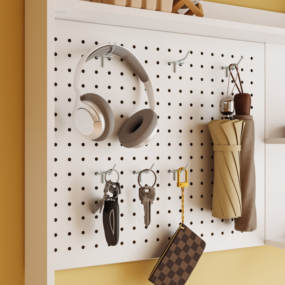 SoBuy | Schuhschrank schmal hoch weiß | FSR232-W