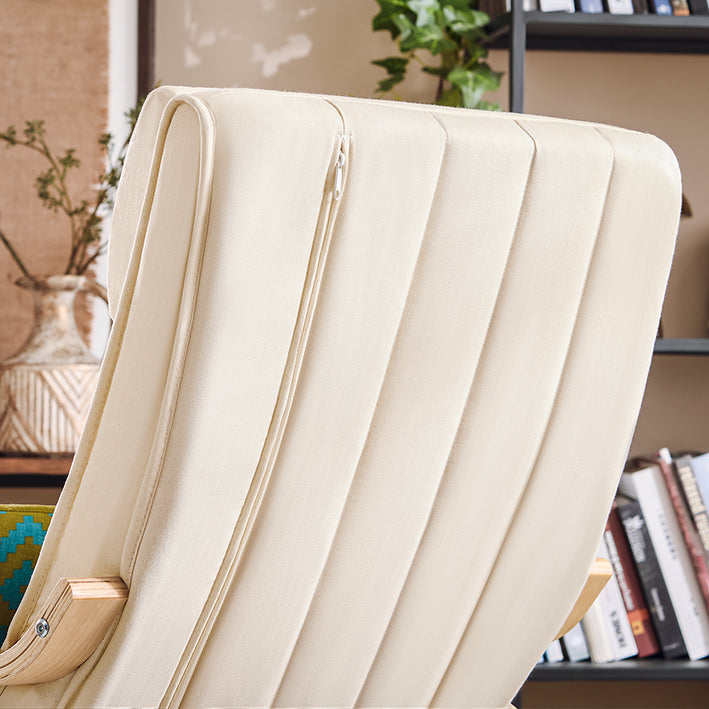 SoBuy | Chaise à bascule | Fauteuil d'allaitement | Fauteuil à bascule | Blanc | FST16-W