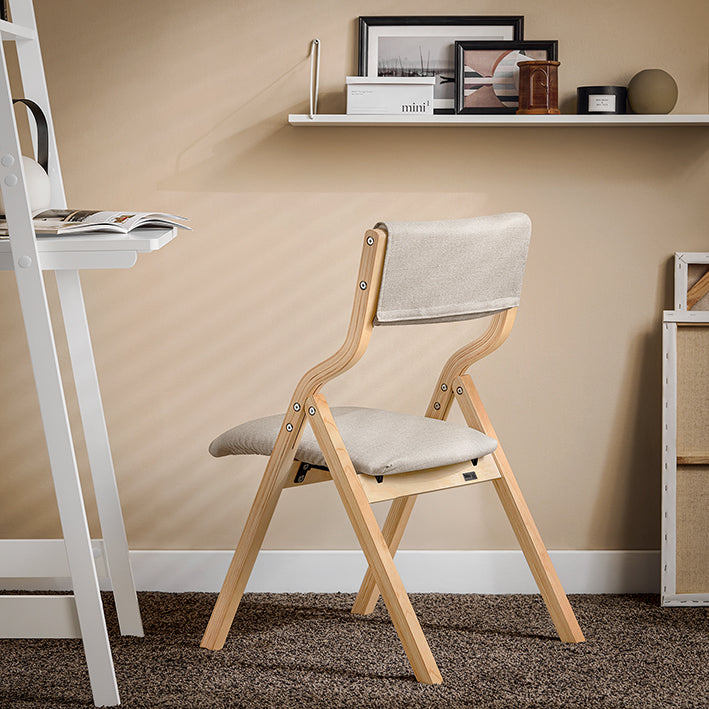 SoBuy | Chaise pliante | Chaise de cuisine | Chaise de bureau pour enfant | Gris clair | FST40-HG