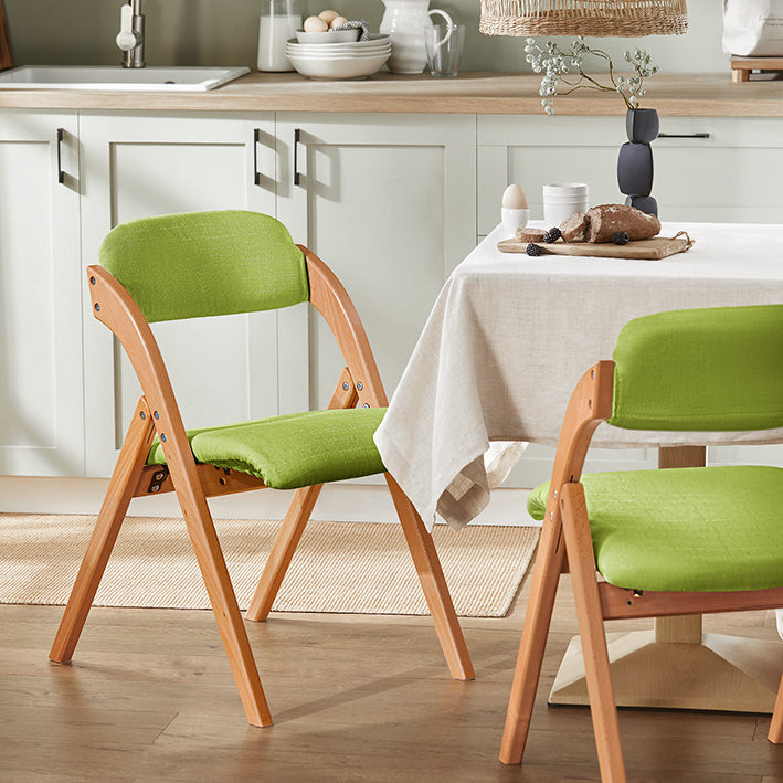 SoBuy | Sedia pieghevole | Sedia da cucina Sedia da scrivania | Verde | FST92-GR