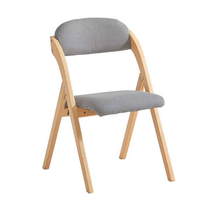 SoBuy | Sedia pieghevole | Sedia da cucina l Sedia da scrivania | Grigio chiaro | FST92-N