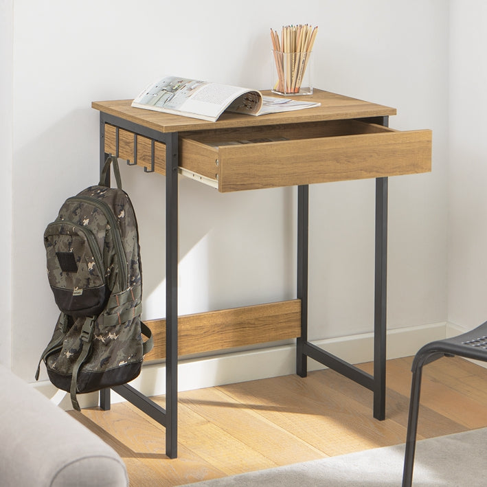 SoBuy | Bureau | Table informatique | Coiffeuse Nature | FWT43-N