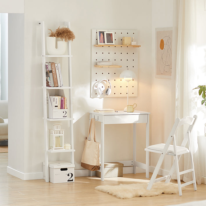 SoBuy | Bureau | Table d'ordinateur | Coiffeuse Blanc | FWT43-W