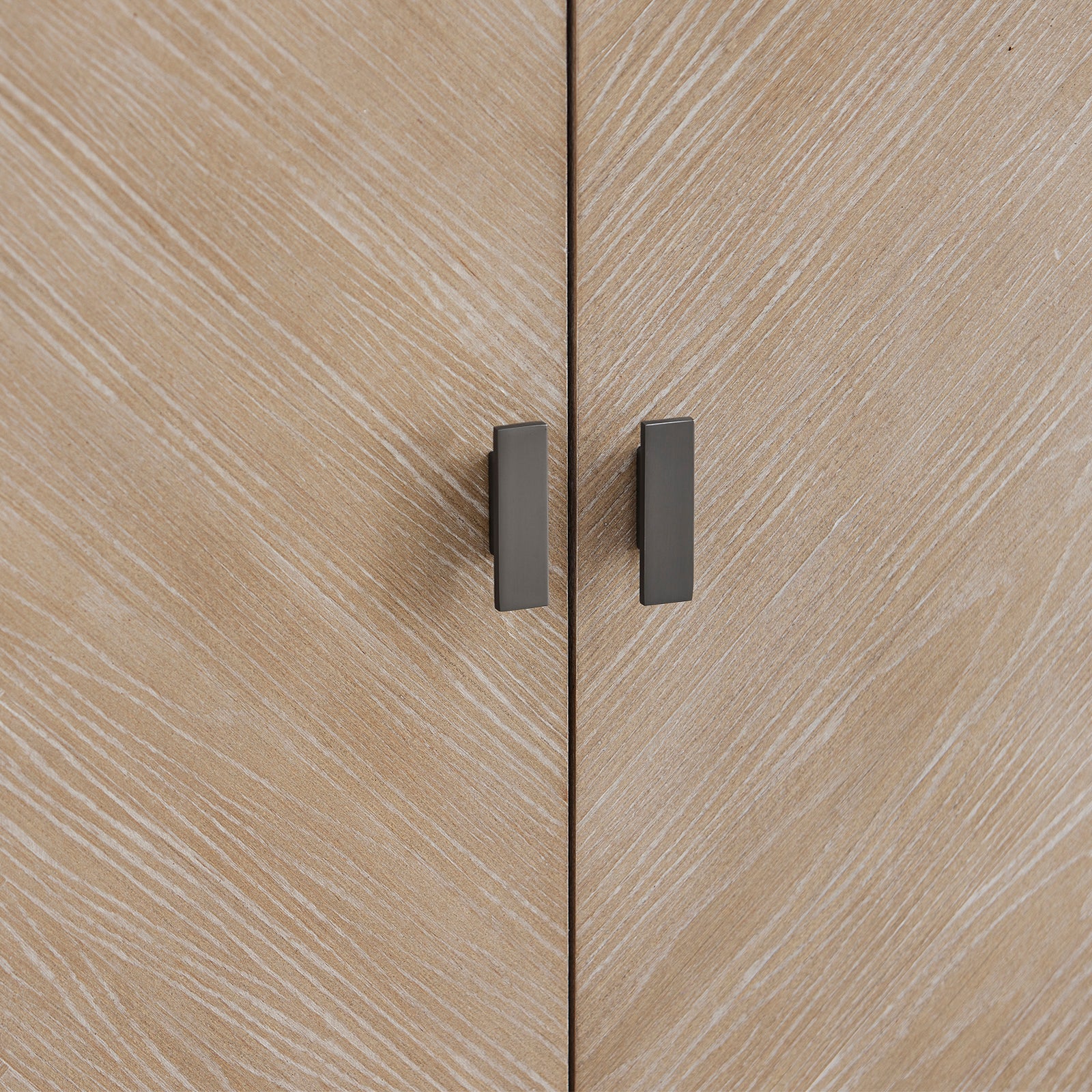 SoBuy | Buffet/Commode/Meuble de cuisine | 3 tiroirs et 3 portes | Pré-assemblé et robuste | Bois d'hévéa | HFSB05-N