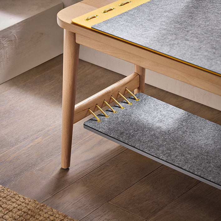 SoBuy | Étagère à chaussures avec assemblages à tenon et mortaise | Banc de lit | Banc à chaussures avec assise | Naturel | HFSR01-N