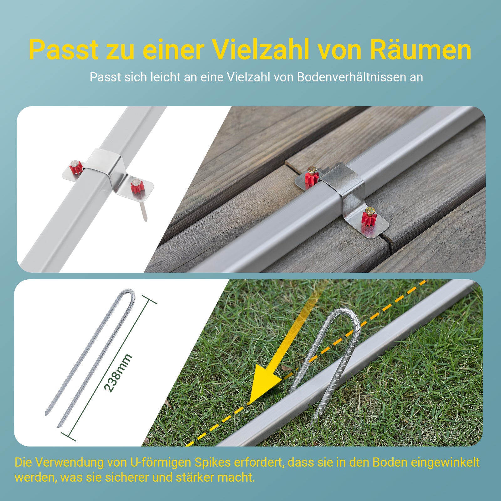 SoBuy | Foliengerätehaus | Gerätehaus | Gartenschuppen Garagenzelt Blau | KLS11-BL