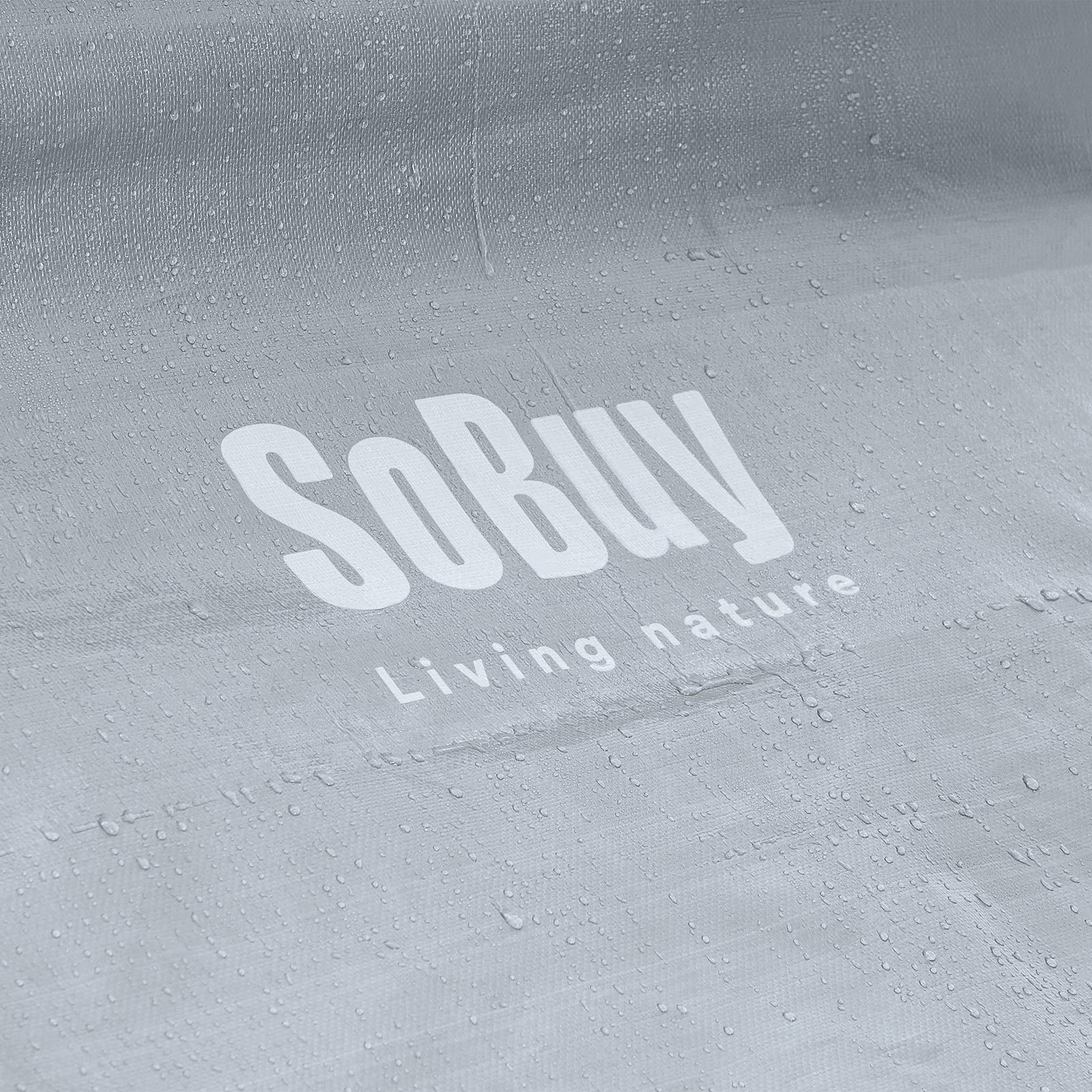 SoBuy | Riparo per biciclette resistente alle intemperie per 1-2 biciclette | 120x163x176cm | KLS11-K