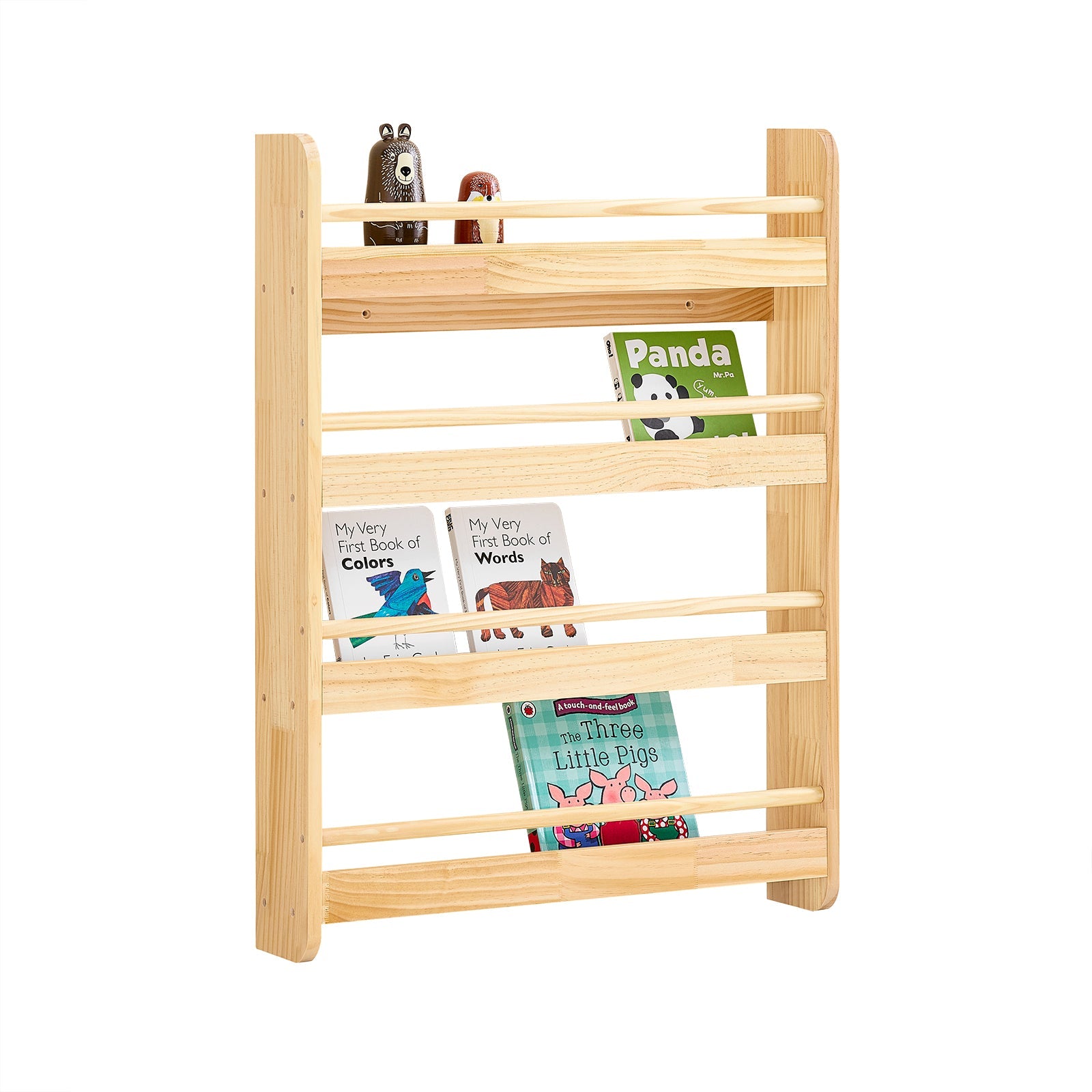 SoBuy Étagère Murale Enfant Bibliothèque Enfant KMB08-K-N
