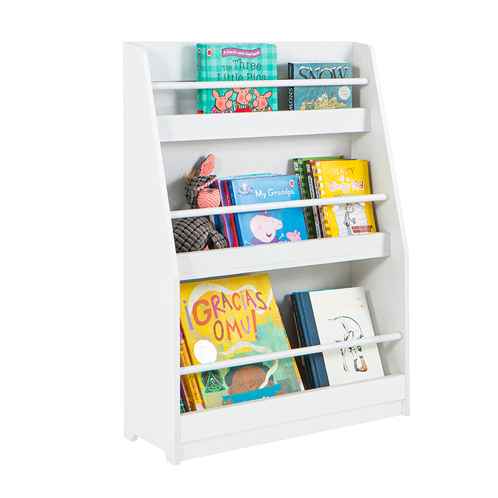 SoBuy | Scaffale per bambini | Scaffale a muro | Scaffale portaoggetti per bambini | KMB45-W