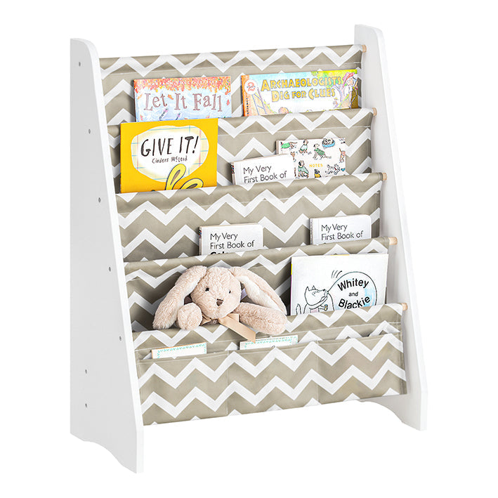 SoBuy | Libreria per bambini | Portariviste | Scaffale portaoggetti per bambini | KMB50-HG