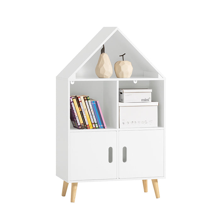 SoBuy | Libreria per bambini | Scaffale per giocattoli | Scaffale da casa Scaffale portaoggetti per bambini | KMB58-W
