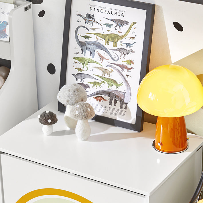 SoBuy | Spielzeugtruhe | Spielzeugkiste | Aufbewahrungsbox für Kinder | KMB70-W