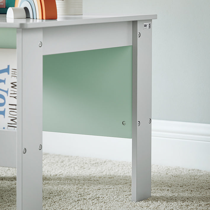 SoBuy | Table et Chaises pour Enfants | Ensemble Table et Chaises Enfant | Table de Dessin pour Enfants | Gris Clair | KMB88-HG