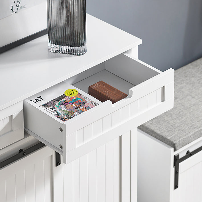 SoBuy | Meuble de cuisine | Buffet | Meuble d'entrée | Commode | FSB74-W