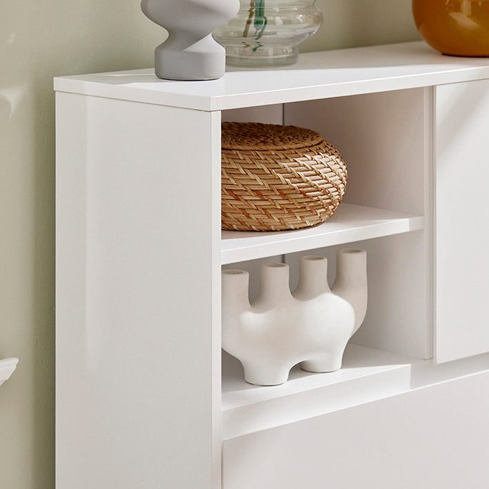 SoBuy | Schuhkipper | Schuhschrank | Schuhkommode Weiß | FSR111-W